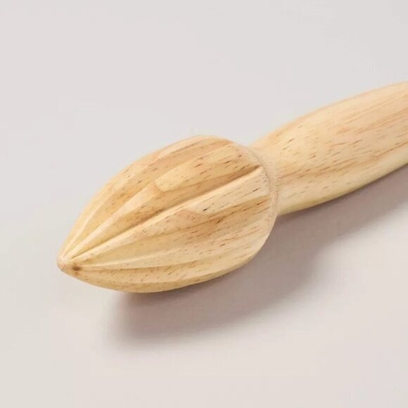 Hearth & Hand Magnolia Wooden Citrus‎ Reamer Natural - Picture 3 of 5